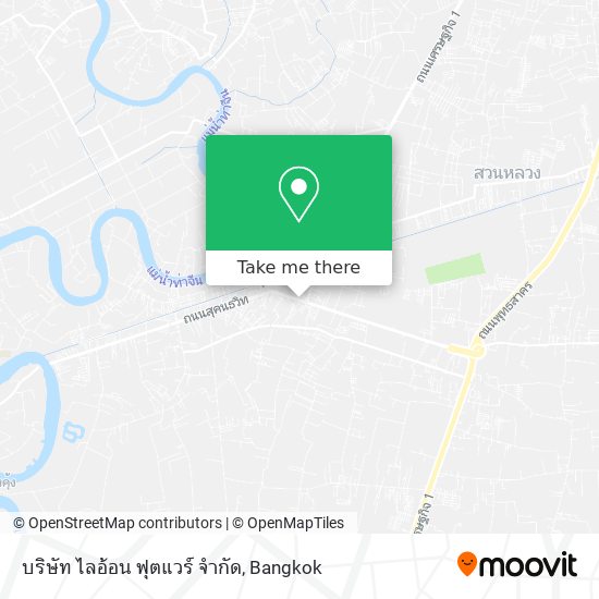 บริษัท ไลอ้อน ฟุตแวร์ จำกัด map