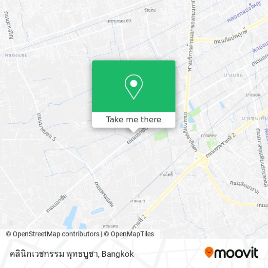 คลินิกเวชกรรม พุทธบูชา map