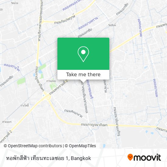 หอพักสีฟ้า เทียนทะเลซอย 1 map