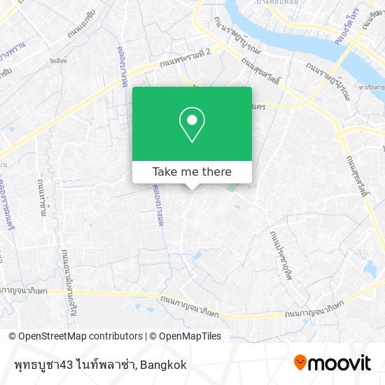 พุทธบูชา43 ไนท์พลาซ่า map