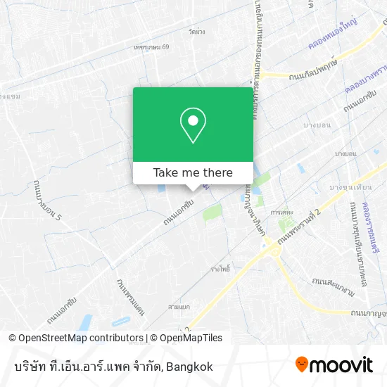 บริษัท ที.เอ็น.อาร์.แพค จำกัด map