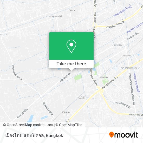 เมืองไทย แคปปิตอล map