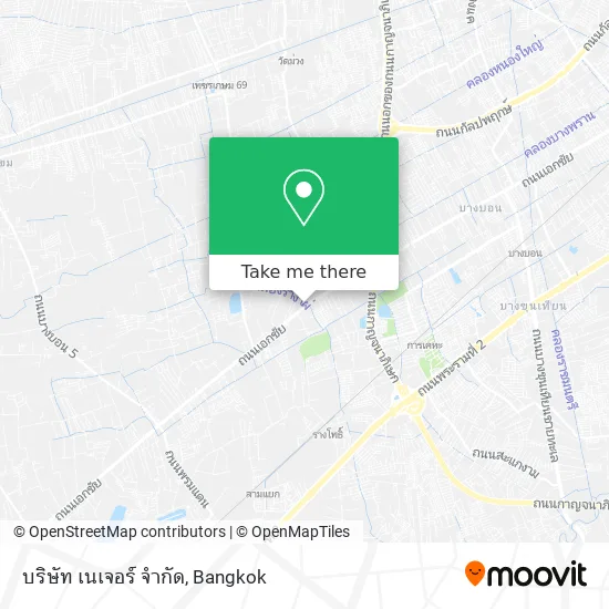 บริษัท เนเจอร์ จํากัด map