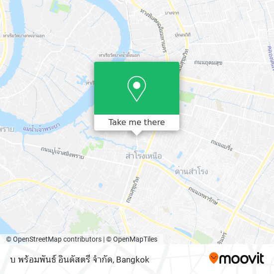บ พร้อมพันธ์ อินดัสตรี จำกัด map