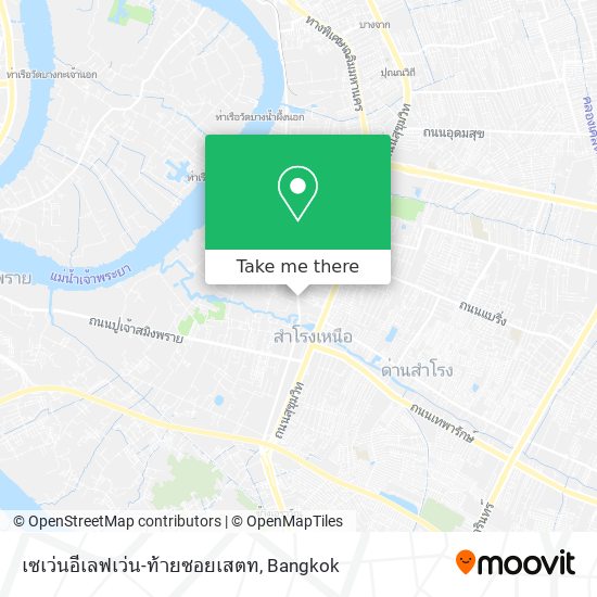 เซเว่นอีเลฟเว่น-ท้ายซอยเสตท map