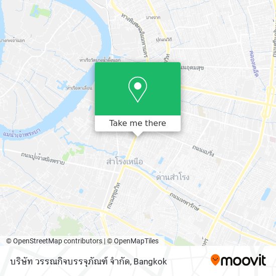 บริษัท วรรณกิจบรรจุภัณฑ์ จำกัด map