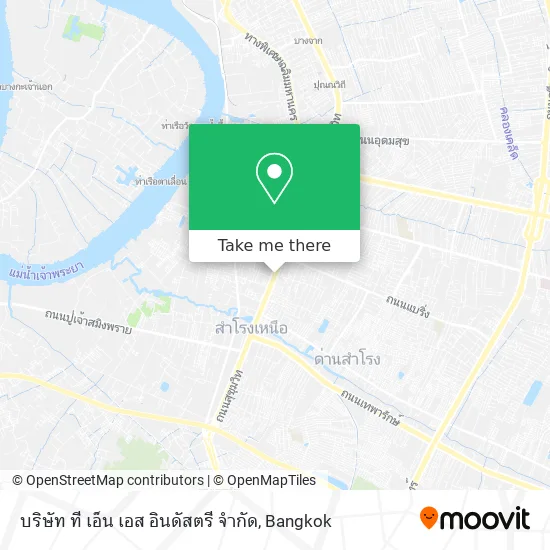 บริษัท ที เอ็น เอส อินดัสตรี จำกัด map