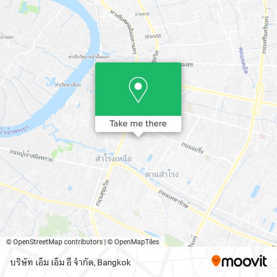 บริษัท เอ็ม เอ็ม อี จำกัด map