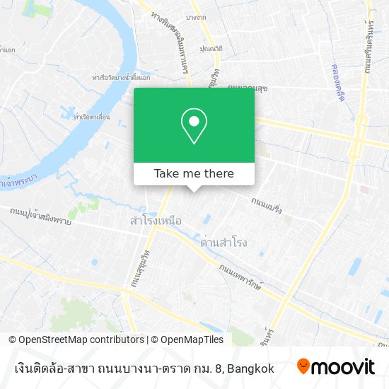 เงินติดล้อ-สาขา ถนนบางนา-ตราด กม. 8 map