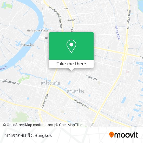 บางจาก-แบริ่ง map