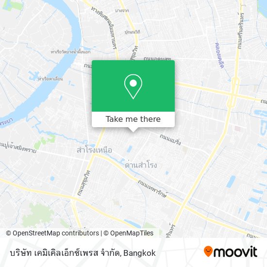 บริษัท เคมิเคิลเอ็กซ์เพรส จำกัด map