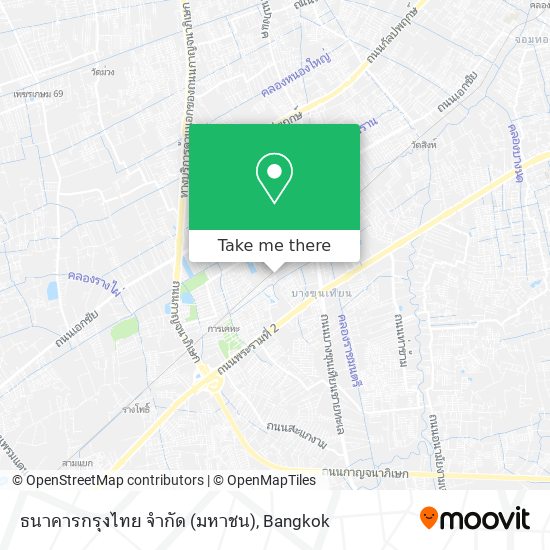 ธนาคารกรุงไทย จํากัด (มหาชน) map