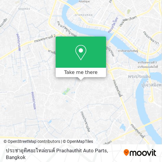 ประชาอุทิศอะไหล่ยนต์ Prachauthit Auto Parts map