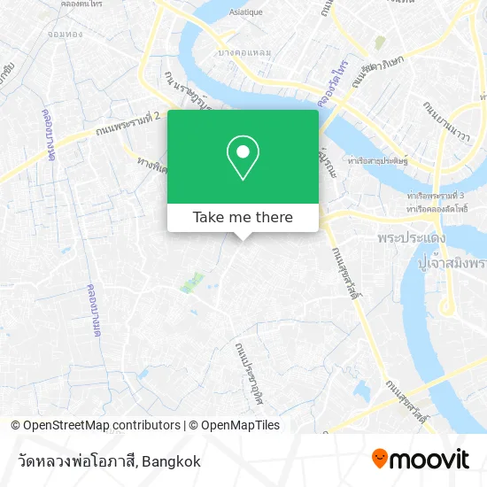 วัดหลวงพ่อโอภาสี map