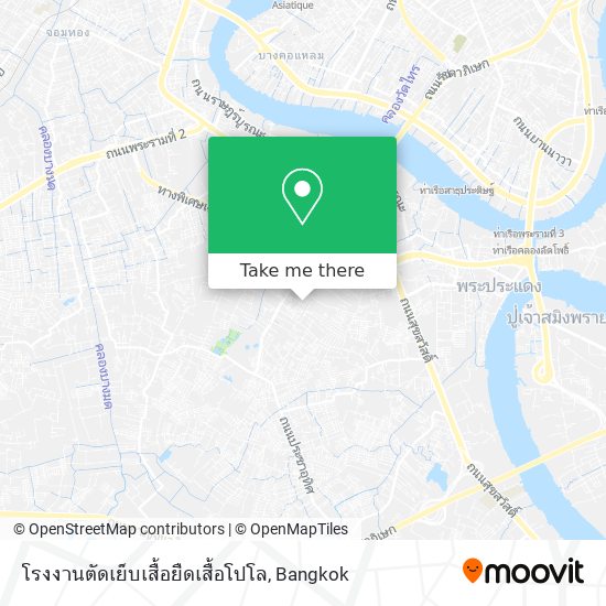 โรงงานตัดเย็บเสื้อยืดเสื้อโปโล map