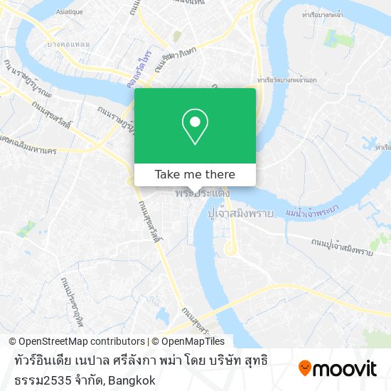 ทัวร์อินเดีย เนปาล ศรีลังกา พม่า โดย บริษัท สุทธิธรรม2535 จํากัด map