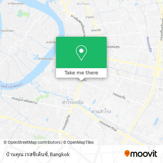 บ้านคุณ เรสซิเด้นซ์ map