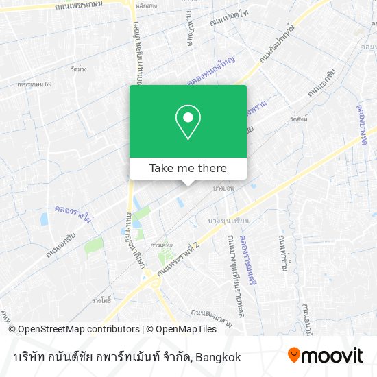 บริษัท อนันต์ชัย อพาร์ทเม้นท์ จำกัด map