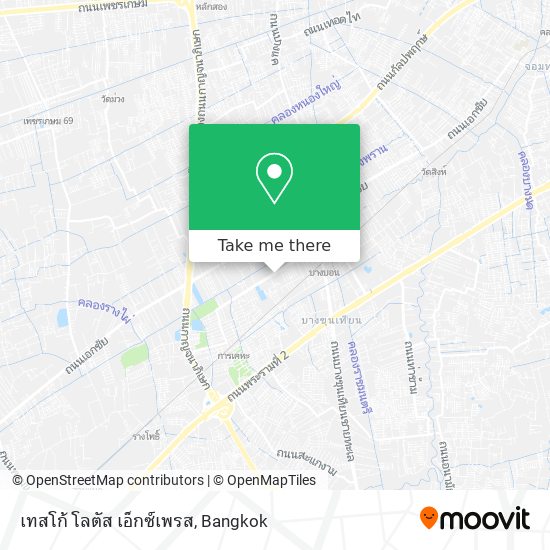 เทสโก้ โลตัส เอ็กซ์เพรส map