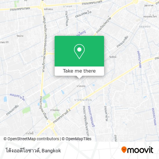 โต้งออดิโอซาวด์ map