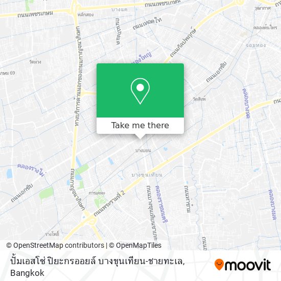 ปั้มเอสโซ่ ปิยะกรออยล์ บางขุนเทียน-ชายทะเล map