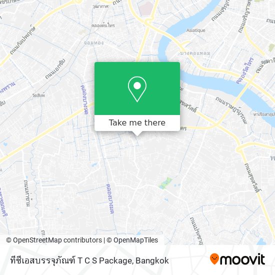 ทีซีเอสบรรจุภัณฑ์ T C S Package map