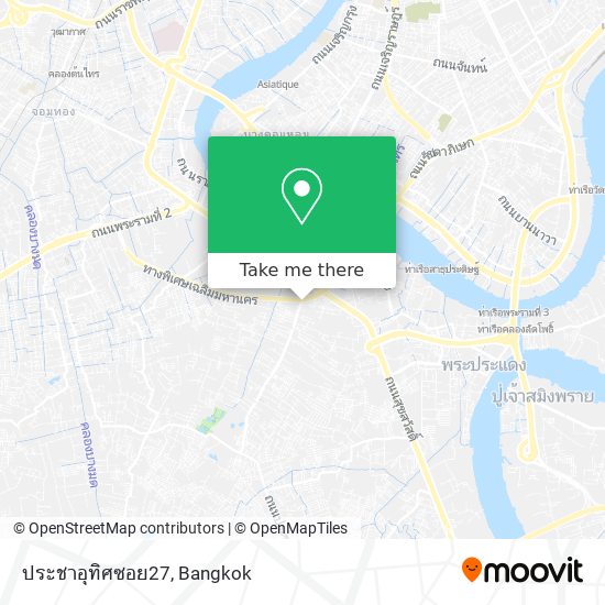 ประชาอุทิศซอย27 map