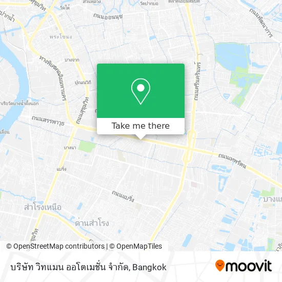 บริษัท วิทแมน ออโตเมชั่น จำกัด map