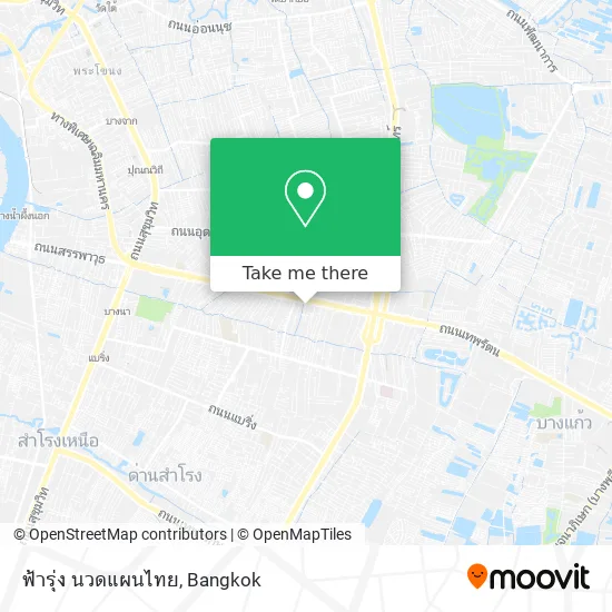 ฟ้ารุ่ง นวดแผนไทย map