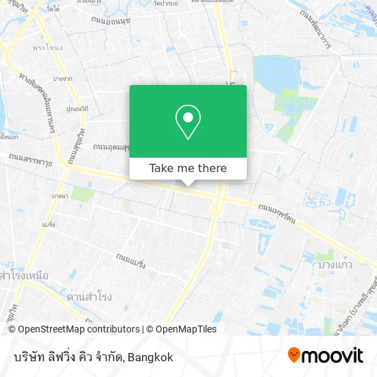 บริษัท ลิฟวิ่ง คิว จำกัด map