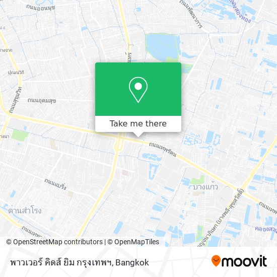 พาวเวอร์ คิดส์ ยิม กรุงเทพฯ map