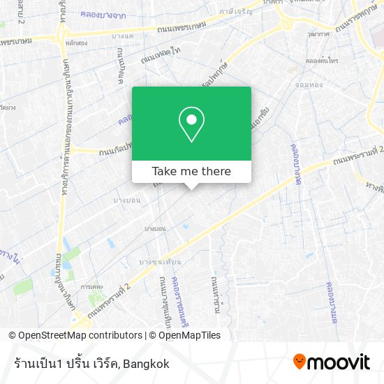 ร้านเป็น1 ปริ้น เวิร์ค map