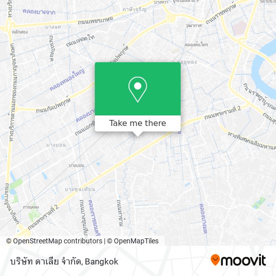 บริษัท ดาเลีย จำกัด map