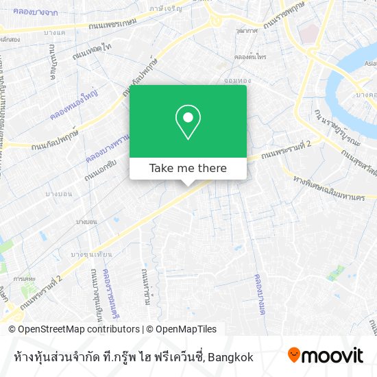 ห้างหุ้นส่วนจำกัด ที.กรู๊พ ไฮ ฟรีเคว็นซี่ map