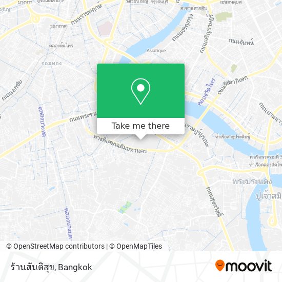 ร้านสันติสุข map