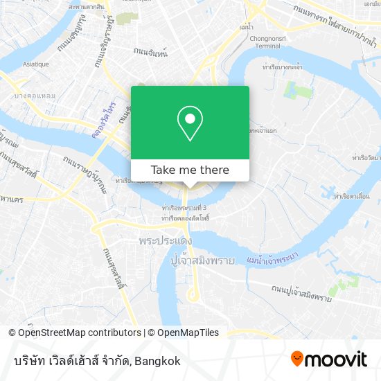 บริษัท เวิลด์เฮ้าส์ จำกัด map