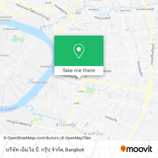 บริษัท เอ็ม.ไอ.บี. กรุ๊ป จำกัด map