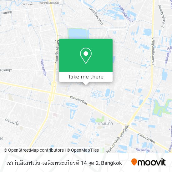 เซเว่นอีเลฟเว่น-เฉลิมพระเกียรติ 14 จุด 2 map