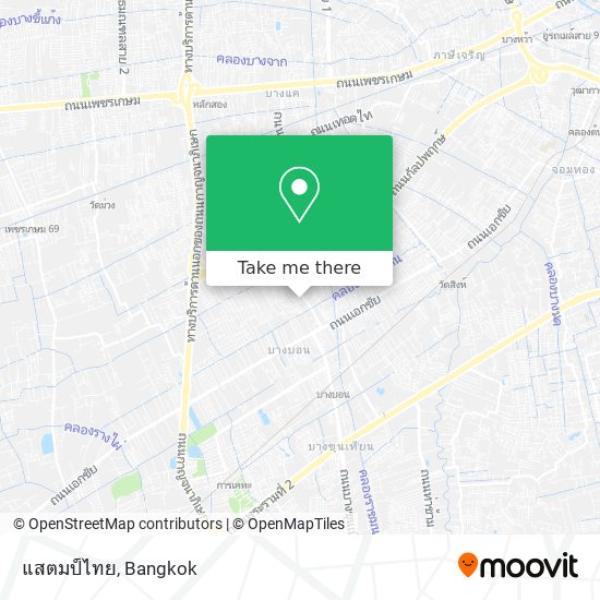 แสตมป์ไทย map