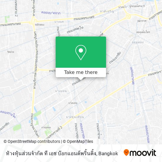 ห้างหุ้นส่วนจำกัด ที เอช บ๊อกแอนด์พริ้นติ้ง map