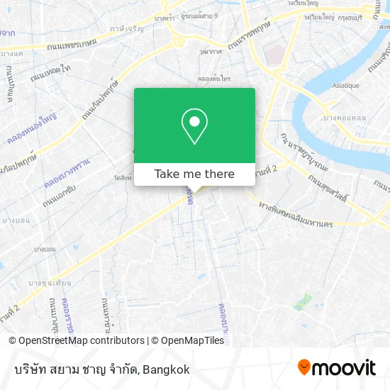 บริษัท สยาม ชาญ จำกัด map