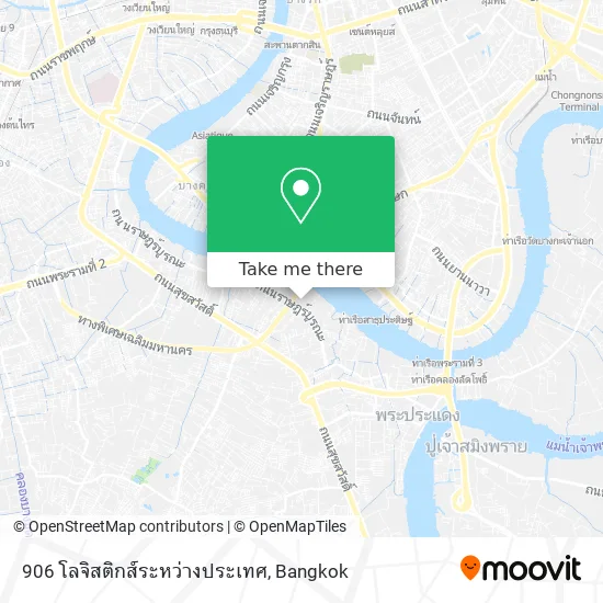 906 โลจิสติกส์ระหว่างประเทศ map