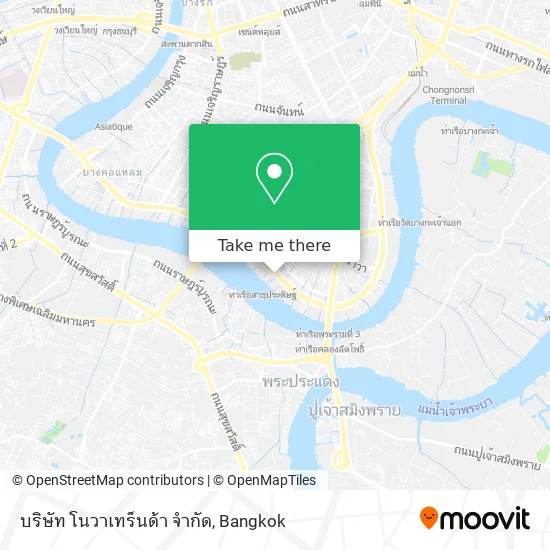บริษัท โนวาเทร็นด้า จำกัด map