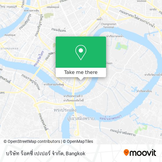 บริษัท ร็อคซี่ เปเปอร์ จำกัด map