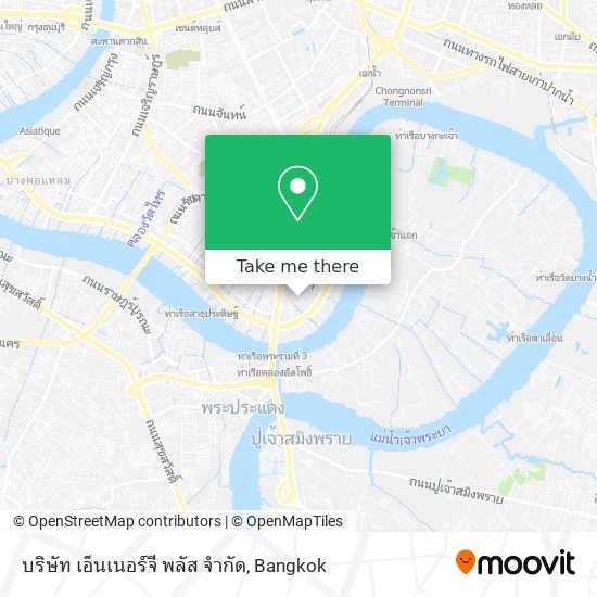 บริษัท เอ็นเนอร์จี พลัส จำกัด map