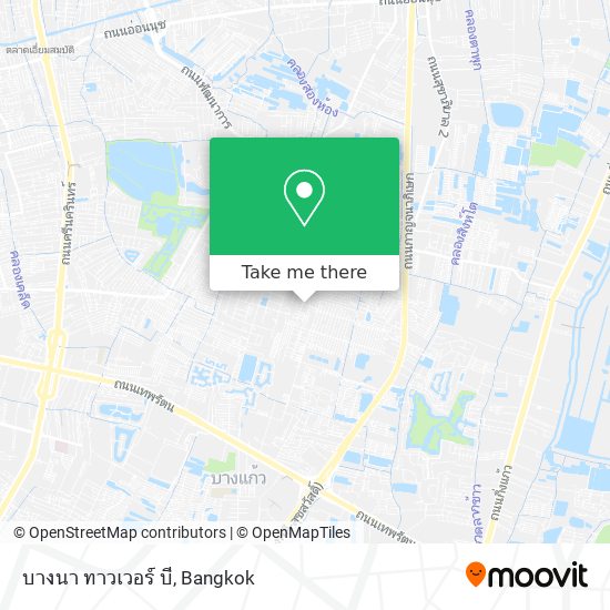 บางนา ทาวเวอร์ บี map