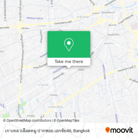 เกาเหลาเลือดหมู ปากซอย.เอกชัย46 map