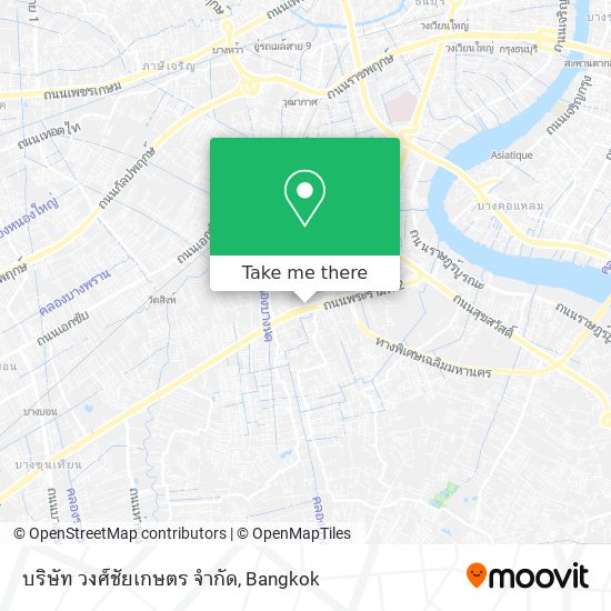 บริษัท วงศ์ชัยเกษตร จำกัด map