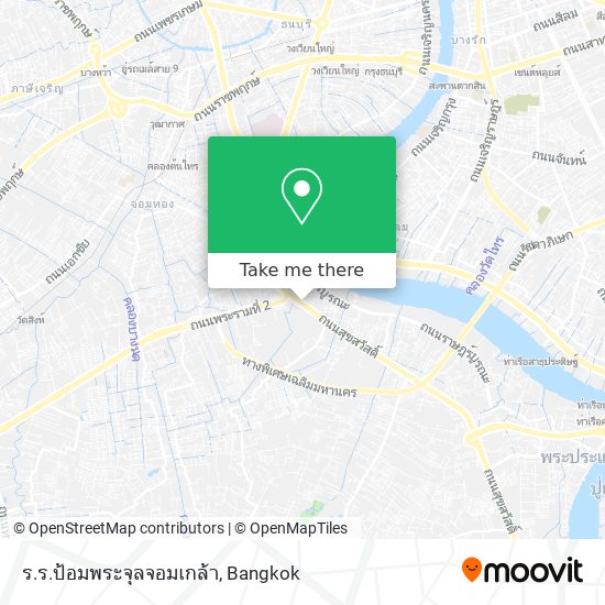 ร.ร.ป้อมพระจุลจอมเกล้า map