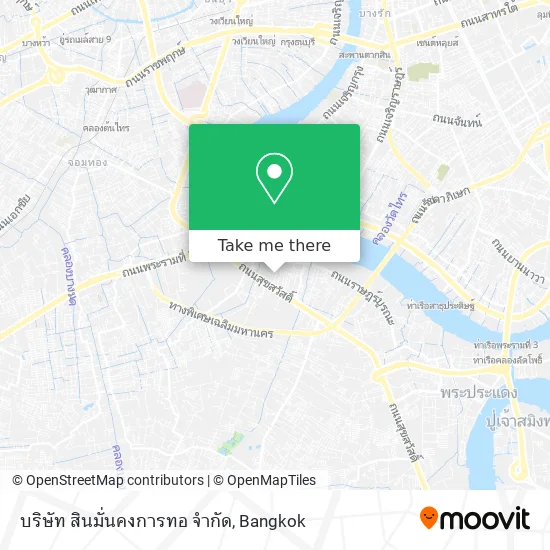 บริษัท สินมั่นคงการทอ จำกัด map